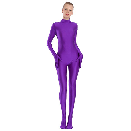 Jumpsuit Women's High Collar Office Solid Jumper - Jumpsuit - Hearuisavy - Mad Fly Essentials