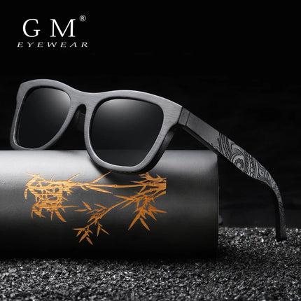Women Sunglasses Bamboo Luxury Vintage Eyewear - Women Sunglasses - GM - Mad Fly Essentials