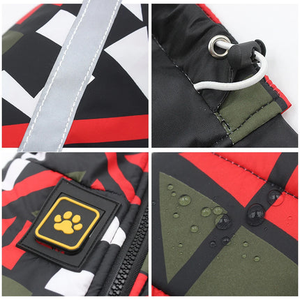 Pet Hoodies Dog Apparel Black Winter Jacket Hoodies - Pet Hoodies - Pet Artist - Mad Fly Essentials