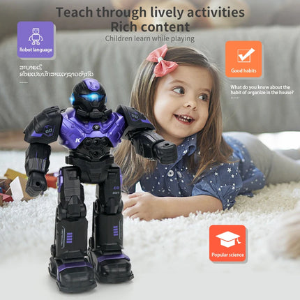 Kids Intelligent Gesture RC Programming Robot Toy