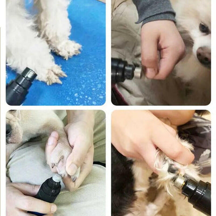 USB-Charging Dog Nail Grooming Tools
