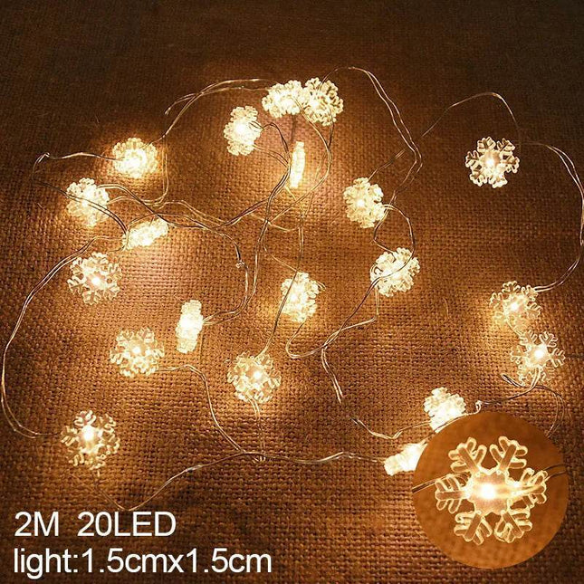 LED String Light Seasonal 2M Party Decor - Mad Fly Essentials