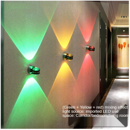 LED Wall Sconce Double Sided Modern Indoor Up Light - LED Wall Sconce - Thrisdar - Mad Fly Essentials