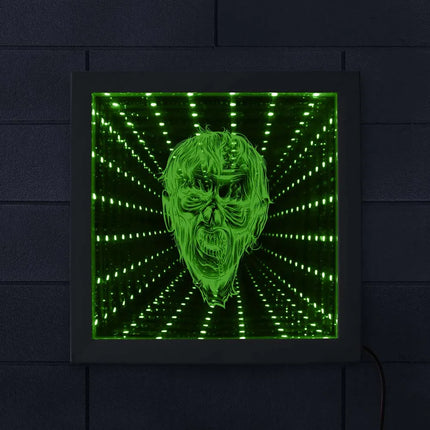 Endless Space Tunnel Zombie Wall Light