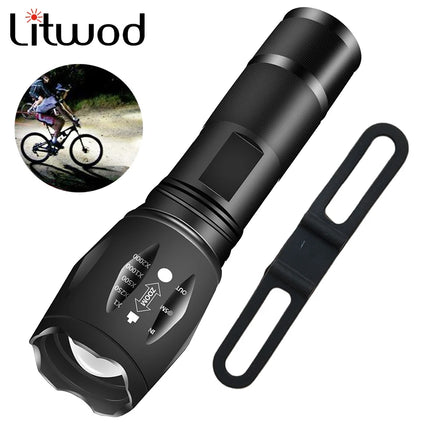 Waterproof 8000LM Tactical LED Flashlight