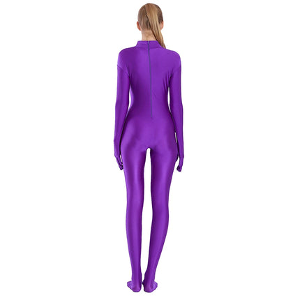 Jumpsuit Women's High Collar Office Solid Jumper - Jumpsuit - Hearuisavy - Mad Fly Essentials