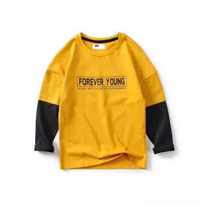 Baby Boys Forever Young Long Shirt - Mad Fly Essentials