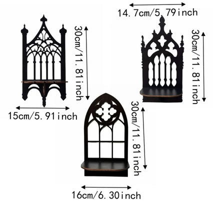 Home Decor Medieval Black Vintage Gothic Candle Holder - Home Decor - Medieval Decor - Mad Fly Essentials