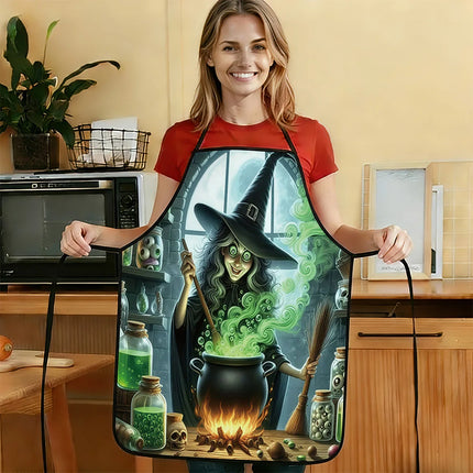 Kitchen Apron Avocado Tropical Linen Apron - Kitchen Apron - Sun Home - Mad Fly Essentials