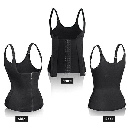 Women Activewear Fashion Waist Trainer Tank Top - Mad Fly Essentials