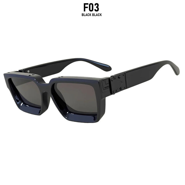 Men Sunglasses Retro Vintage Millionaire Square Eyewear - Men Sunglasses - D&T Coolfly D T Coolfly - Mad Fly Essentials