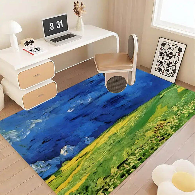 Van Gogh Oil Paintings Room Welcome Mats - Mad Fly Essentials