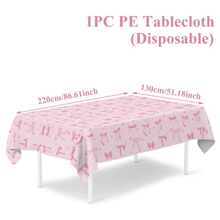 Wedding Decor NewImage Purple Tablecloth Birthday Party Supplies - Wedding Decor - Newimage - Mad Fly Essentials
