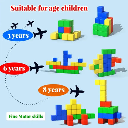 Activity Toys Kids Construction Building Stem Puzzle Montessori Toys - Activity Toys - Montessori Toys - Mad Fly Essentials 