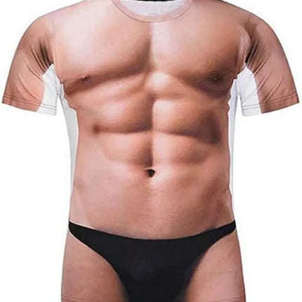 Shirt Men Funny Seasonal 3D Muscle Tee - Shirt - Nifineo - Mad Fly Essentials