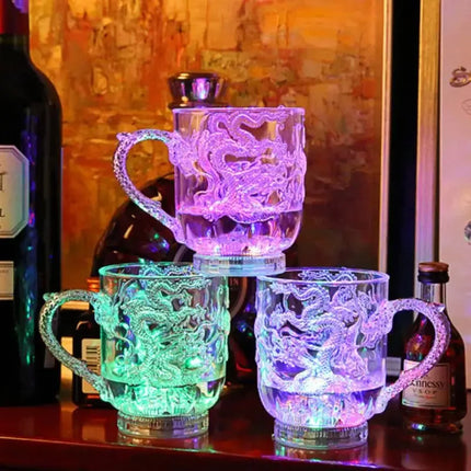 Coffee Mug LED Magic Color Changing Dragon Mug - Coffee Mug - Medieval Decor - Mad Fly Essentials
