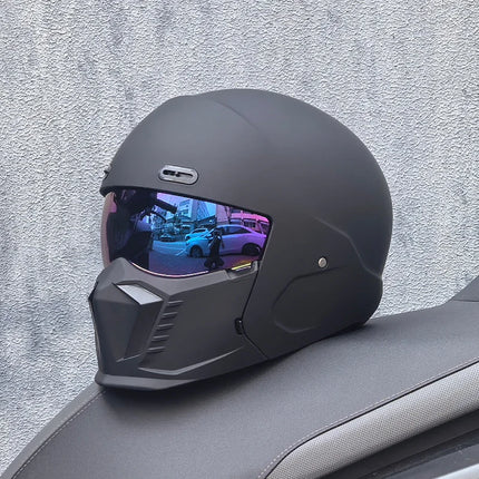 Motorcycle Helmet Double Visor 3D Dragon Helmet - Motorcycle Helmet - LVS - Mad Fly Essentials