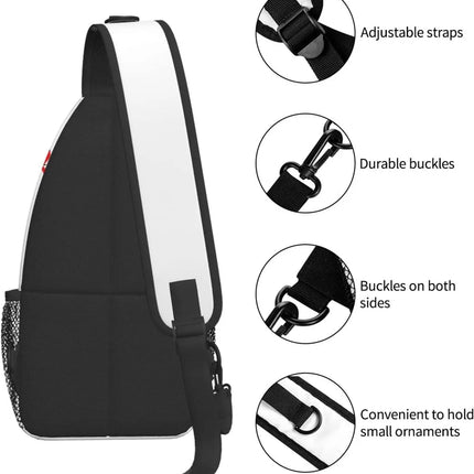 Crossbody Bag Men Baseball Sling Chest Bag - Crossbody Bag - Heatboywade - Mad Fly Essentials