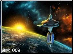 Custom 3D Starry Night Mural Wallpaper - Mad Fly Essentials