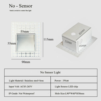 LED Pendant Light White Black PIR Sensor Stair Case Light - LED Pendant Light - Yanke - Mad Fly Essentials