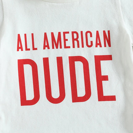 Clothing Set Boy Independence Day Toddler American Outfits - Clothing Set - Canrulo - Mad Fly Essentials