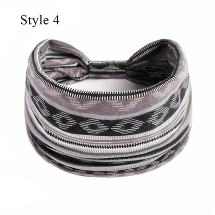 Hair Accessories Women Boho Turban Yoga Elastic Head Wrap Hairbands - Hair Accessories - Werueruyu - Mad Fly Essentials 