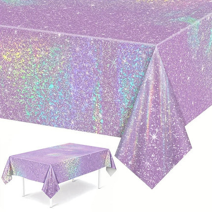 Wedding Decor NewImage Purple Tablecloth Birthday Party Supplies - Wedding Decor - Newimage - Mad Fly Essentials