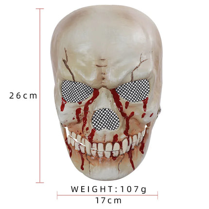 Costume Mask Bloody Mouth Skeleton Gothic Skull Mask - Costume Mask - Top Nation - Mad Fly Essentials