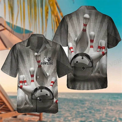 Men 3D Hawaiian American Animal Party Shirts - Mad Fly Essentials