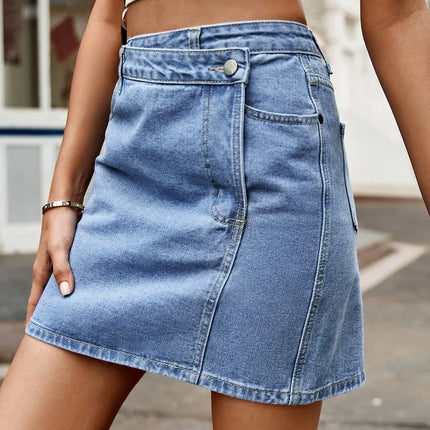 Mini Skirt Women Summer Denim Fashion S-2XL Skirt - Mini Skirt - Anpoetchy - Mad Fly Essentials