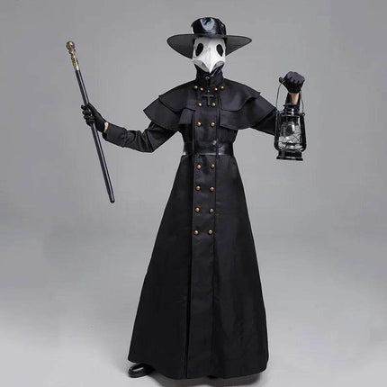 Men Seasonal Wear Medieval Plague Doctor Halloween Costume Wear - Mad Fly Essentials