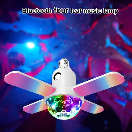 Kids Room E27 LED Music Bluetooth Lamp Remote Bulb