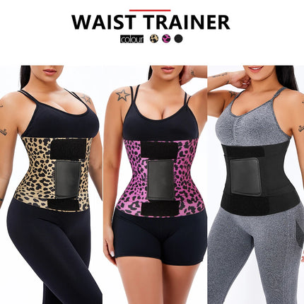 Women Waist Trainer Leopard Body Shaper