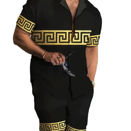 Tracksuit Men 3D Retro Casual Oversized Tracksuit Set - Tracksuit - Jeywood - Mad Fly Essentials