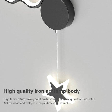 Modern Nordic LED Star Cloud Wall Sconce - Mad Fly Essentials