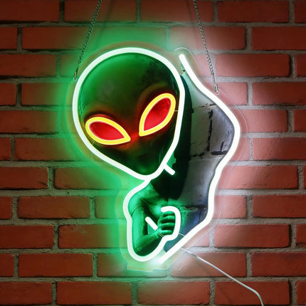 LED Party Light Alien Neon Gaming Room Tiki Bar Bedroom Wall Light - LED Party Light - Heruled - Mad Fly Essentials