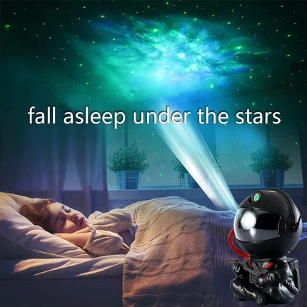 LED Night Light Rocket Astronaut Galaxy Projector - LED Night Light - Safe HID Light - Mad Fly Essentials