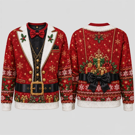 3D Hoodies Men Xmas Rocking Skull Christmas Viking Sweater - 3D Hoodies - Vikineey - Mad Fly Essentials