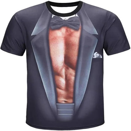 Shirt Men Funny Seasonal 3D Muscle Tee - Shirt - Nifineo - Mad Fly Essentials