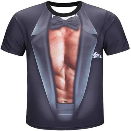 Shirt Men Funny Seasonal 3D Muscle Tee - Shirt - Nifineo - Mad Fly Essentials