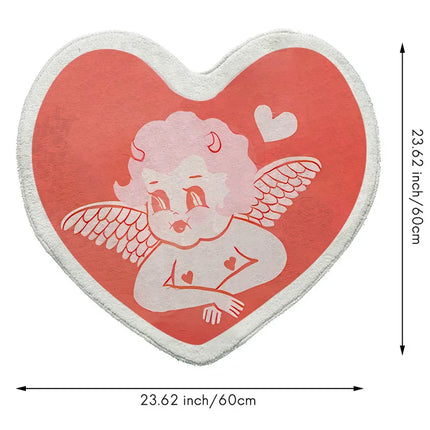 Area Rug LOVE Heart Creative Bedroom Rug - Area Rug - Retro Rugs - Mad Fly Essentials