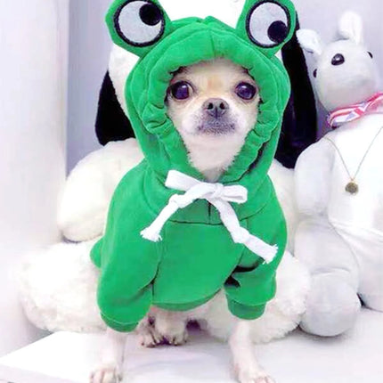 Pet Hoodies Frog Shaped Dog Costume - Pet Hoodies - Muralon - Mad Fly Essentials