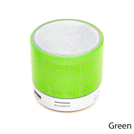 Home Essentials Mini Portable Waterproof Bluetooth Speaker - Home Essentials - GRN Flashing - Mad Fly Essentials
