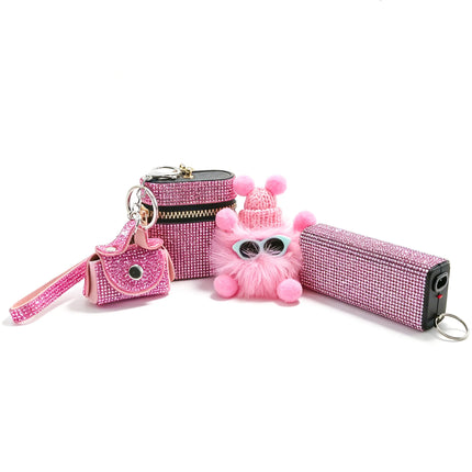 Keychain Self-Defense Sequin Women 4pc set Women Accessories - Keychain - Reave Cat - Mad Fly Essentials