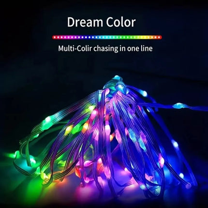 LED Fairy Light RGBIC 5V 15M Bluetooth Light - LED Fairy Light - KHTO - Mad Fly Essentials