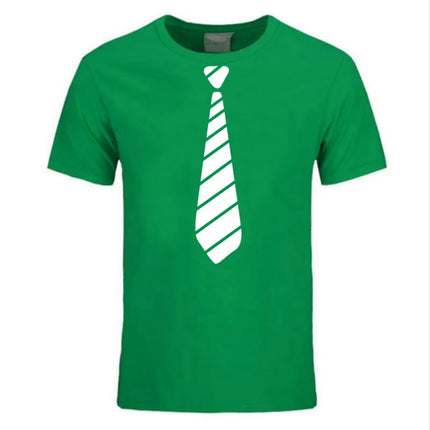Men's Novelty 3D Tie Design T-Shirt