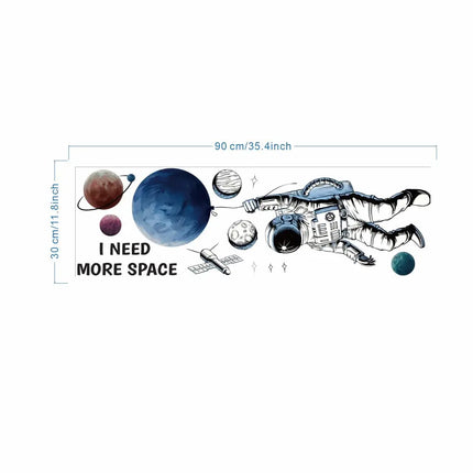 3D Wall Sticker Kids Room Nordic Space Decor - 3D Wall Sticker - Zooyoo - Mad Fly Essentials