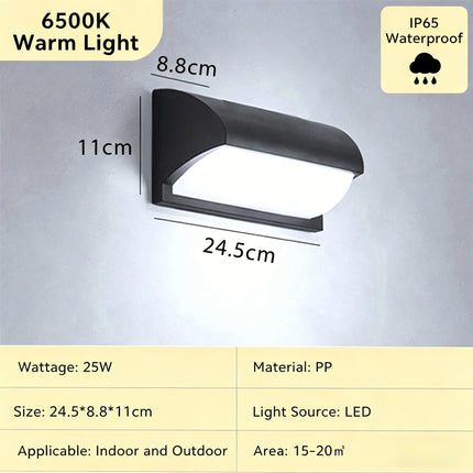 LED Wall Sconce Modern Outdoor Sensor Light - LED Wall Sconce - Clode - Mad Fly Essentials