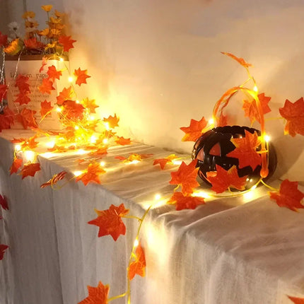 LED Fairy Light Solar Artificial Thanksgiving Decor - LED Fairy Light - ECLH - Mad fly Essentials