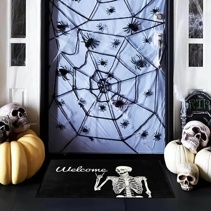 Funny Home Skull Skeleton Halloween Doormat - Mad Fly Essentials
